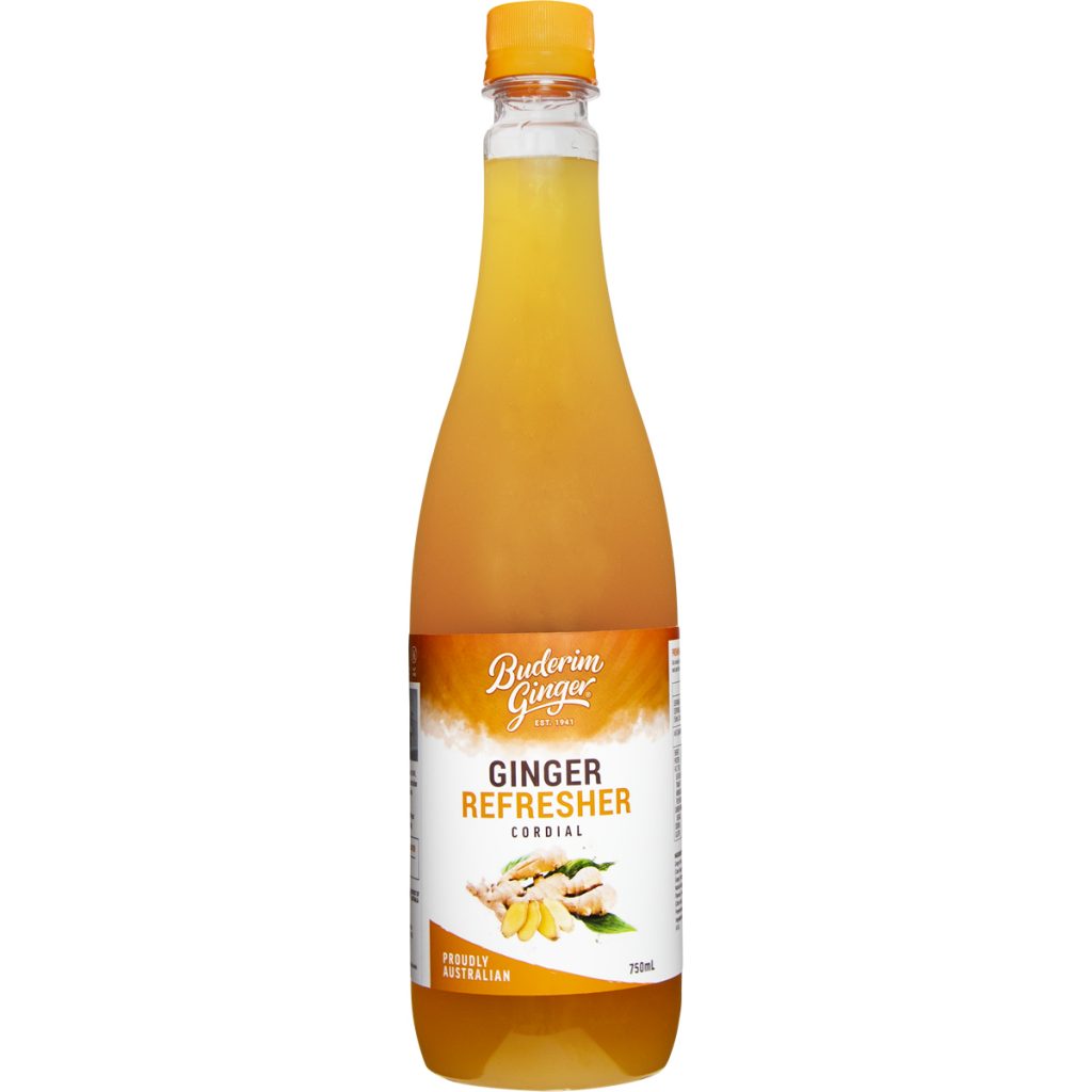 Ginger Refresher Cordial - Buderim Ginger Shop