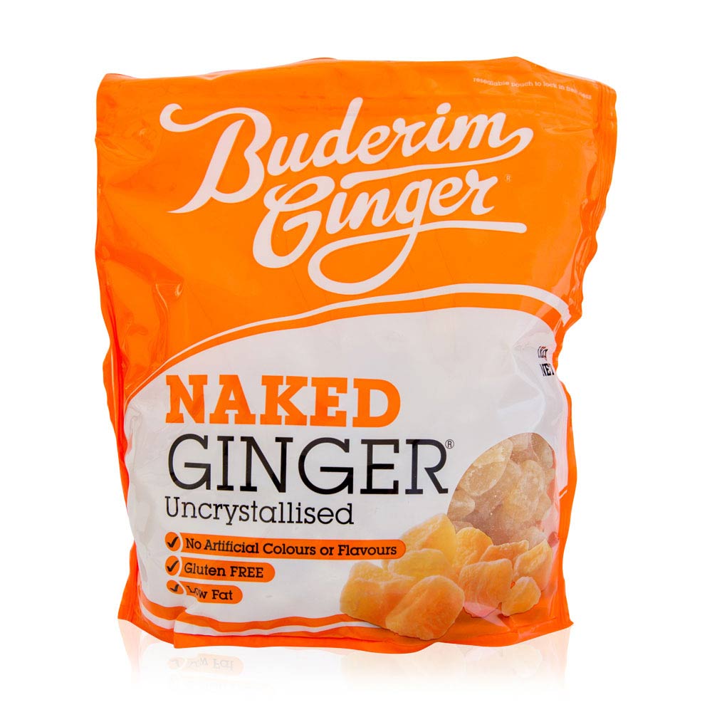 Naked Ginger 1kg Buderim Ginger Shop
