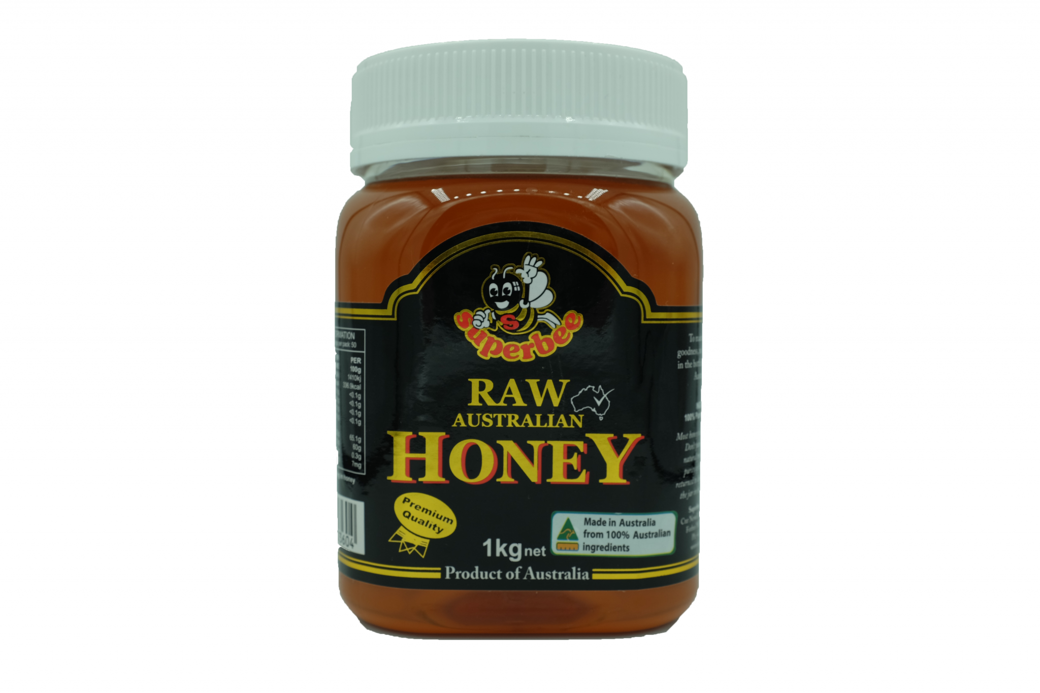 Superbee Raw Honey 1kg Buderim Ginger Shop